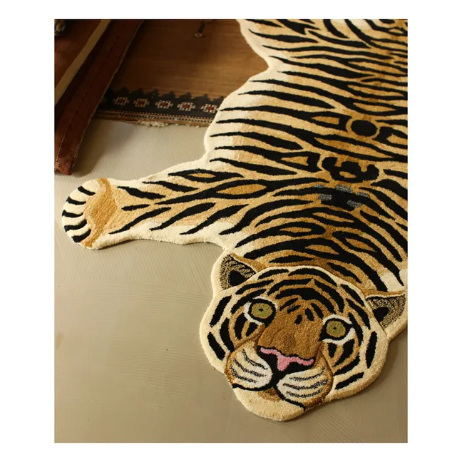 Alfombra somnolienta | Marrón