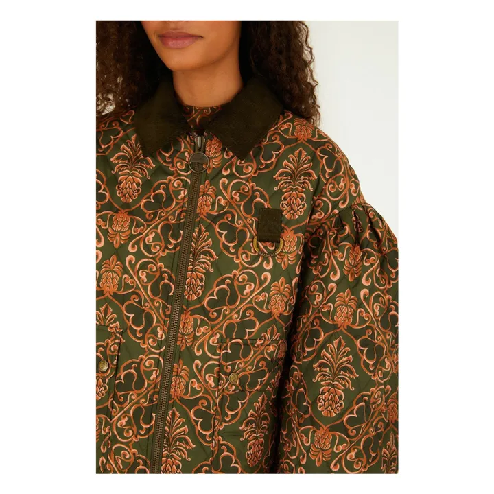 Collaboration Barbour x Farm Rio - Veste Luisa | Vert- Image produit n°4