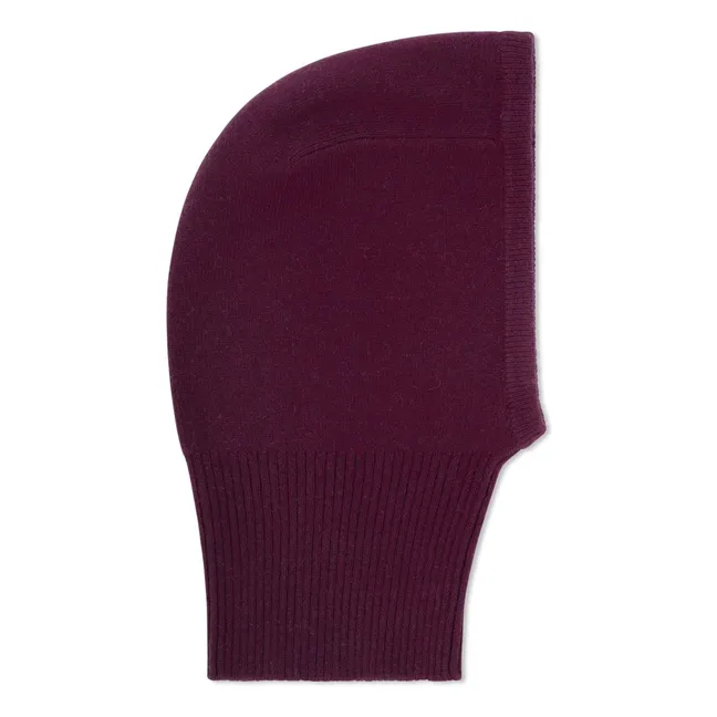 Cagoule Cachemire | Prune