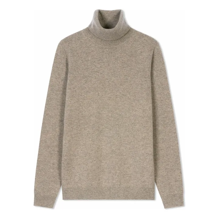 Klassischer Rollkragenpullover aus Kaschmir | Beige- Produktbild Nr. 0