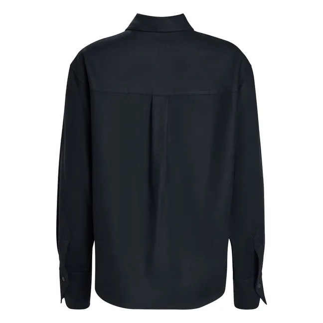 Camicia di flanella | Blu marino