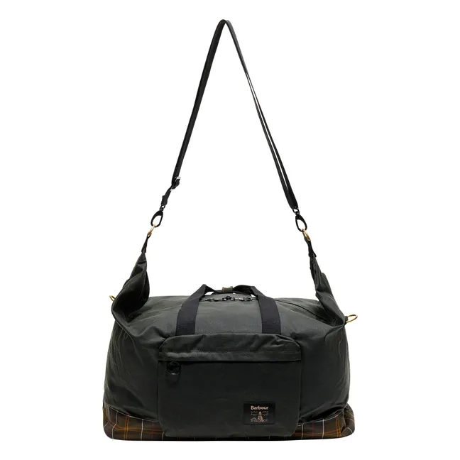 Gewachste Tasche Field Holdall | Salbei