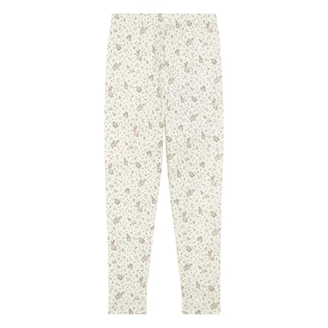 Blanca Organic Cotton Legging | White