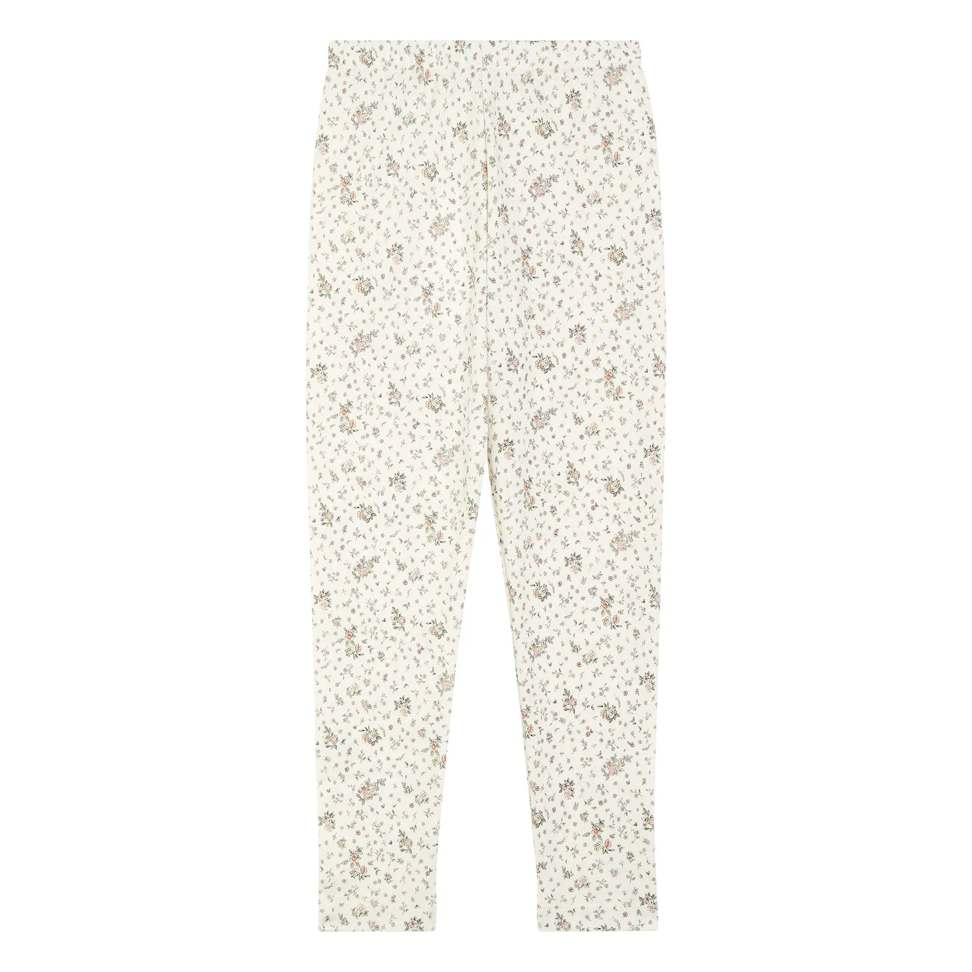 Bebe Organic White Blanca Organic Cotton Legging