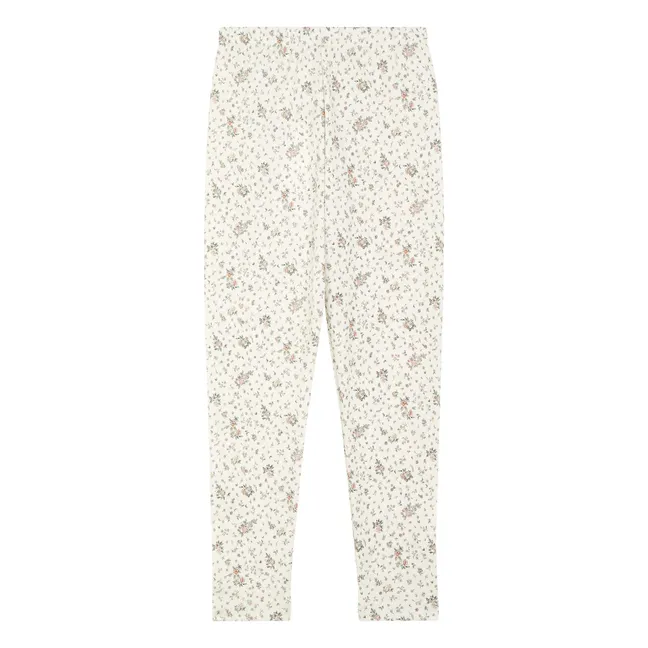 Blanca Organic Cotton Legging | White