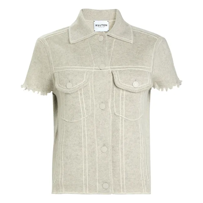 Veste Jessinda Cachemire | Gris clair