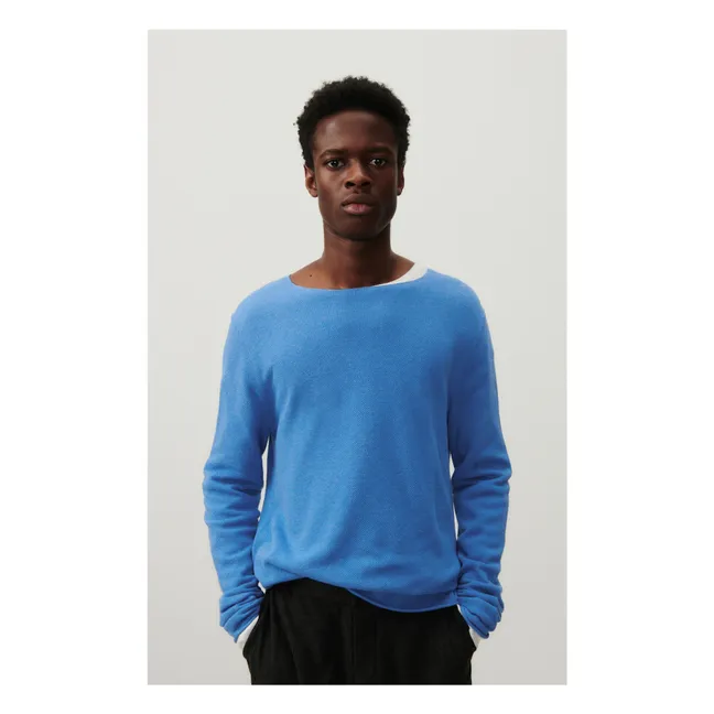 Marcel sweater | Azure blue