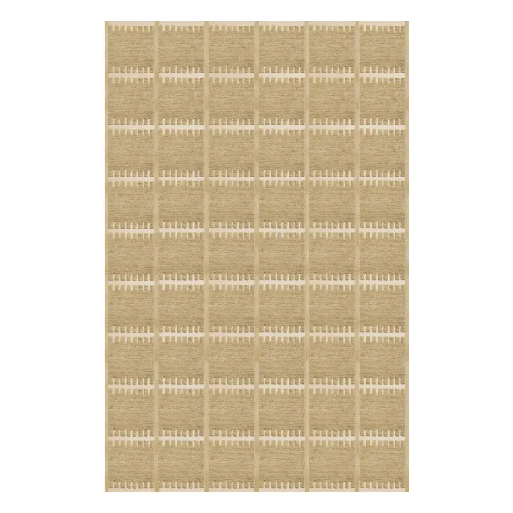 Tapis en Laine Lilly | Jaune moutarde- Image produit n°0