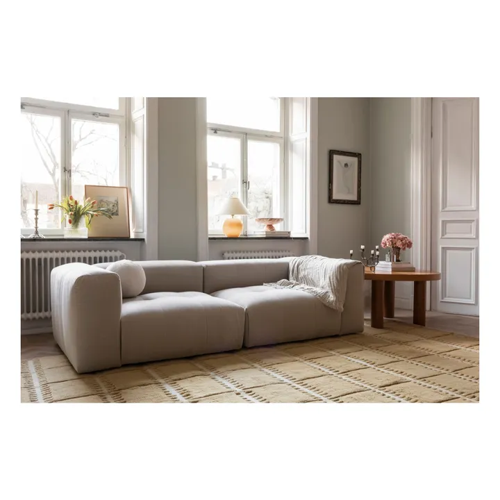 Tapis en Laine Lilly | Jaune moutarde- Image produit n°3