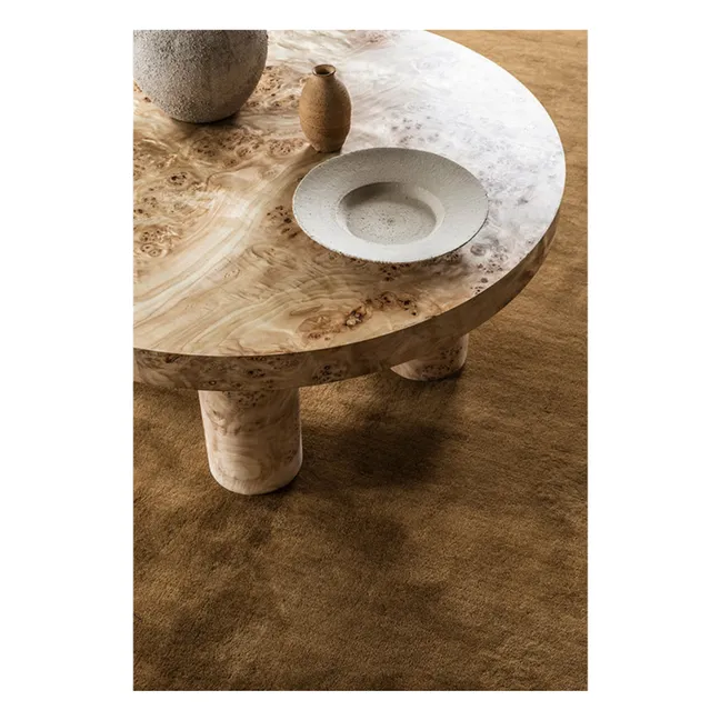 Tapis en Laine Residue  | Ocre