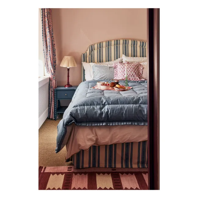 Tapis de couloir en laine Röllakan Iris | Rouge