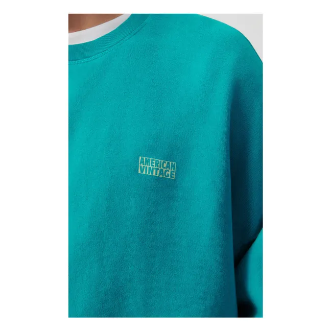 Izubird sweatshirt | Turquoise
