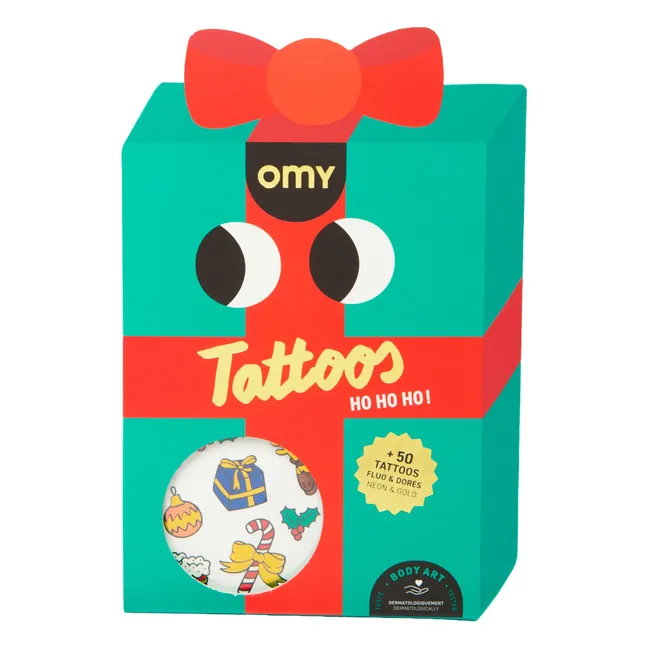 Temporäre Tattoos Ho Ho Ho!