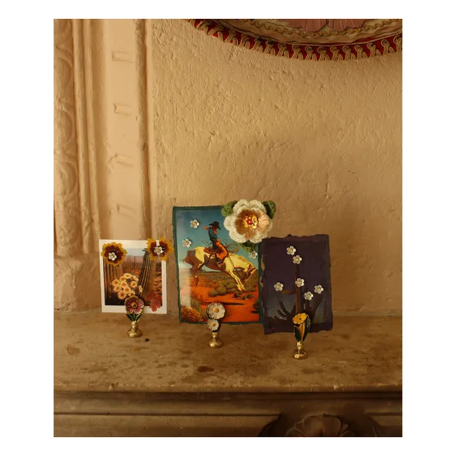 Posy card holders - Set of 3 | Green