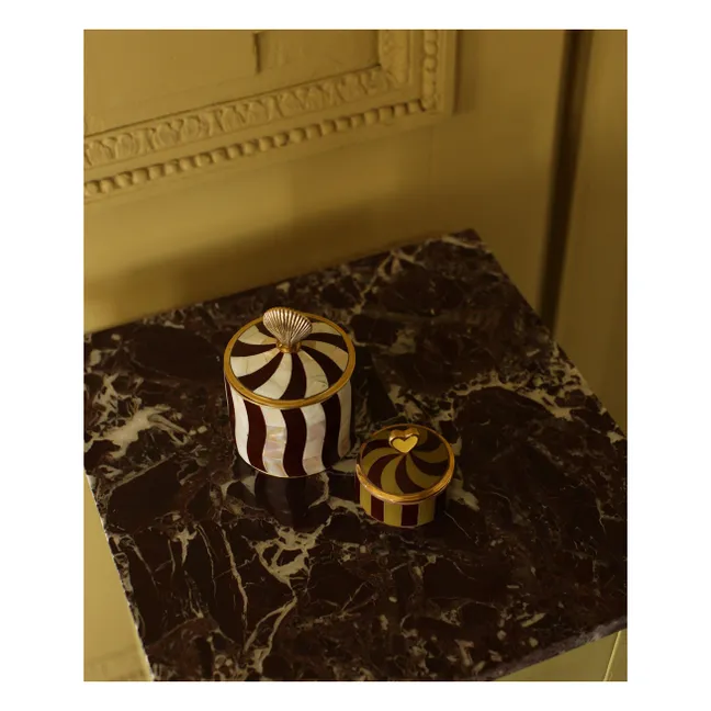 Abby Circus box  | Burgundy