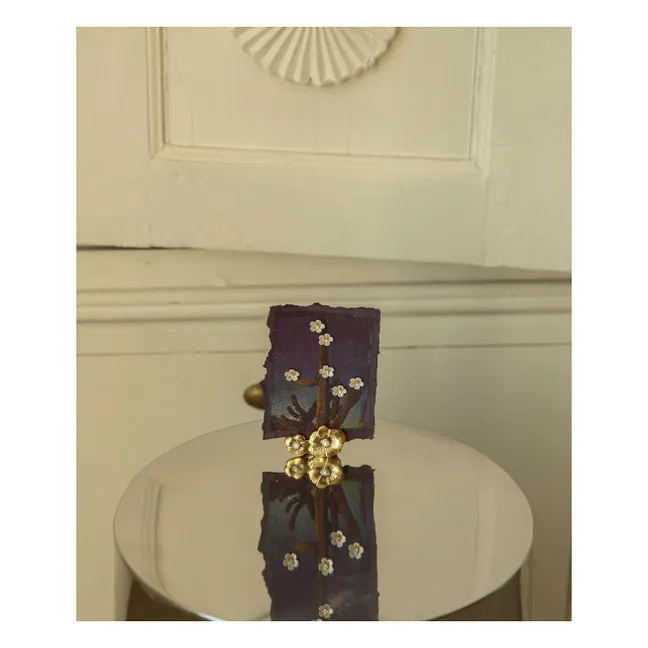 Porte-carte Zoey | Laiton