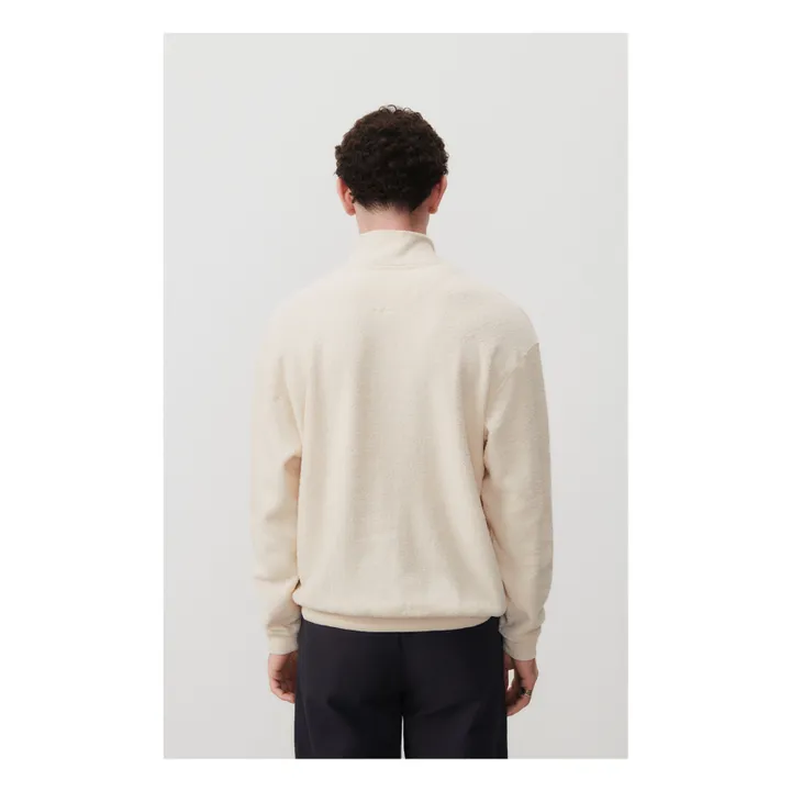 Sweat Zippé Bobypark Eponge | Ecru- Image produit n°4