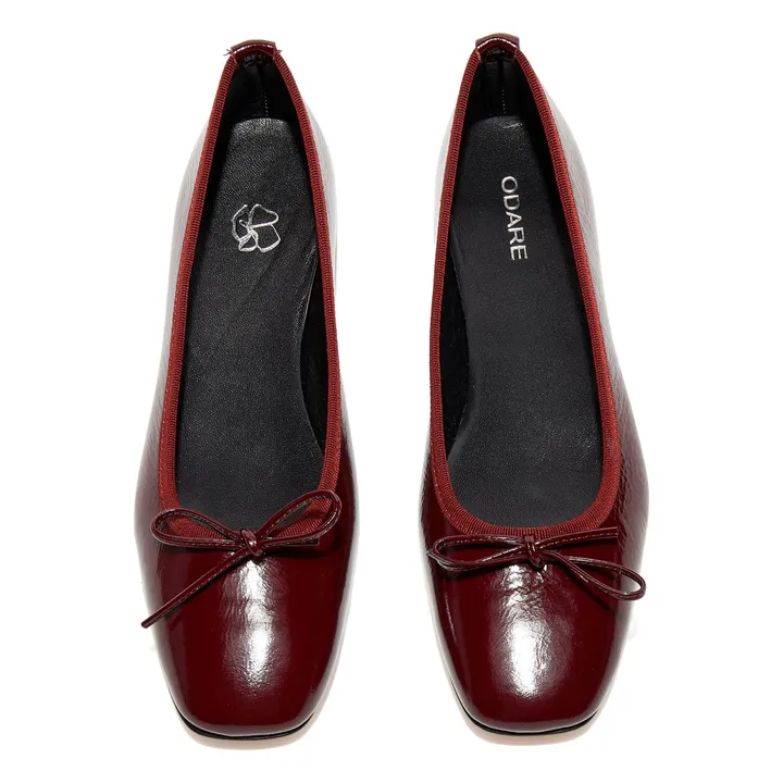 Bailarinas Perla Venice | Rojo Oscuro- Imagen del producto n°2