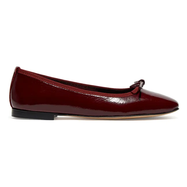 Perla Venice ballerinas | Dark red