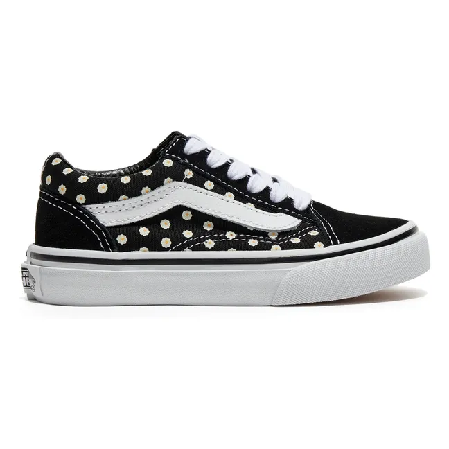 Sneakers Schnürsenkel Old Skool Floral | Schwarz