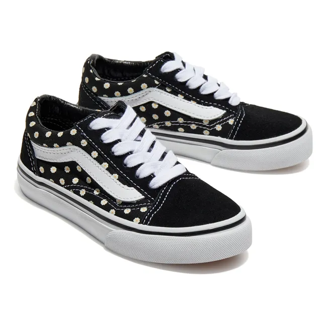 Sneakers Schnürsenkel Old Skool Floral | Schwarz