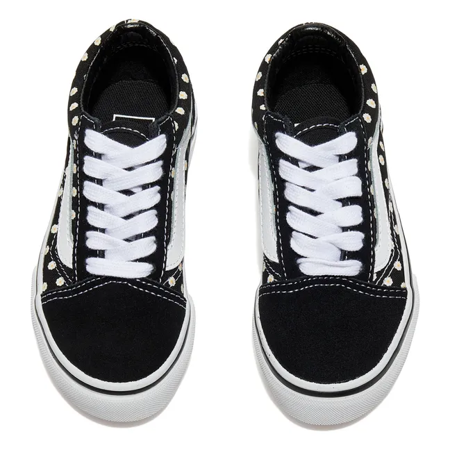 Sneakers Schnürsenkel Old Skool Floral | Schwarz