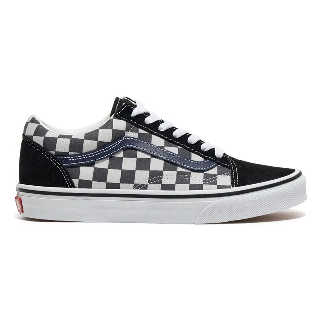 Baskets Lacets Old Skool Tonal Check | Bleu marine