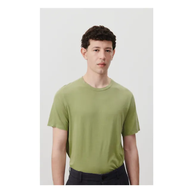 Devon T-shirt | Olive green