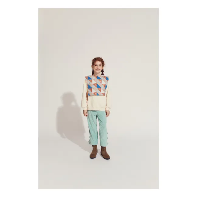 Arielle Ruffle Pants | Green water