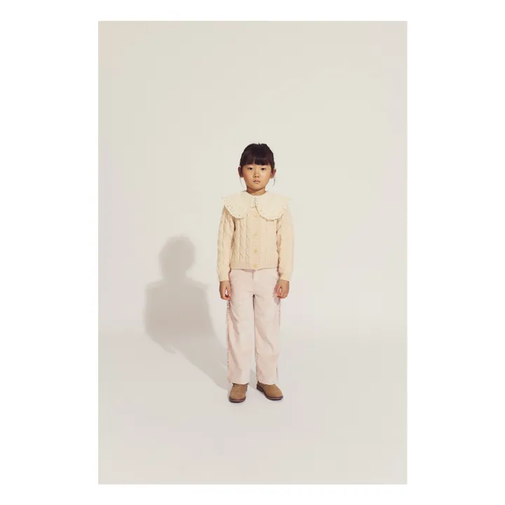 Hilary cardigan | Beige- Product image n°1