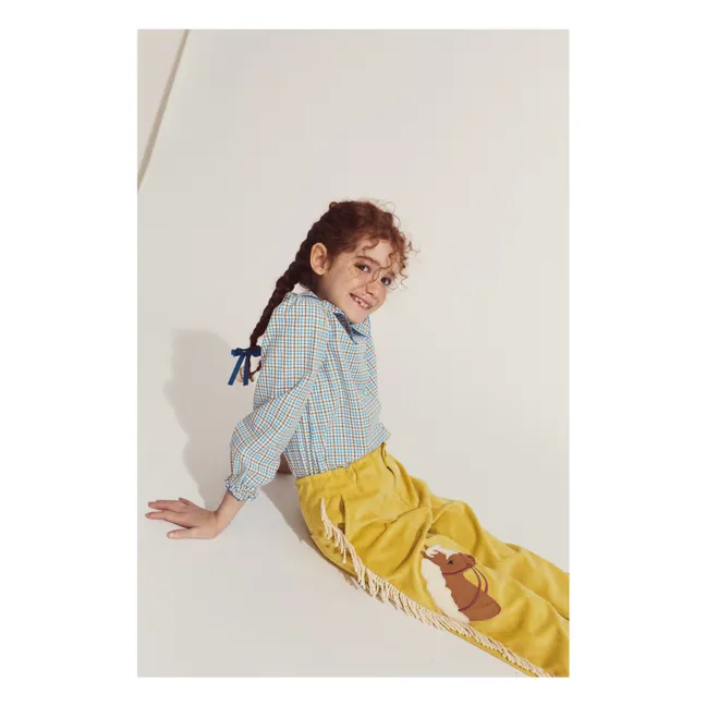 Blouse Laurel | Bleu