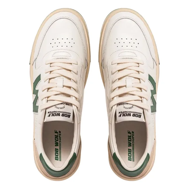 Legacy Leather and Suede Sneakers | Green