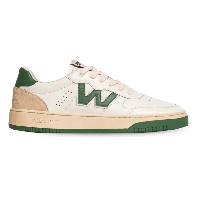 Legacy Leather and Suede Sneakers | Green