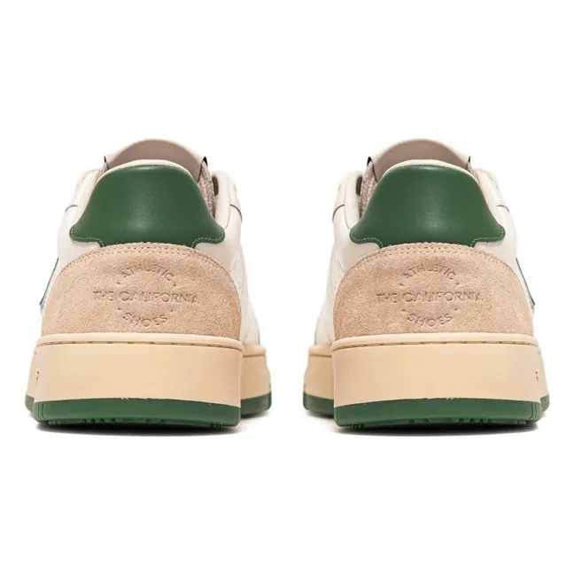 Legacy Leather and Suede Sneakers | Green