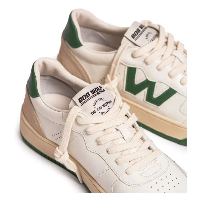 Legacy Leather and Suede Sneakers | Green