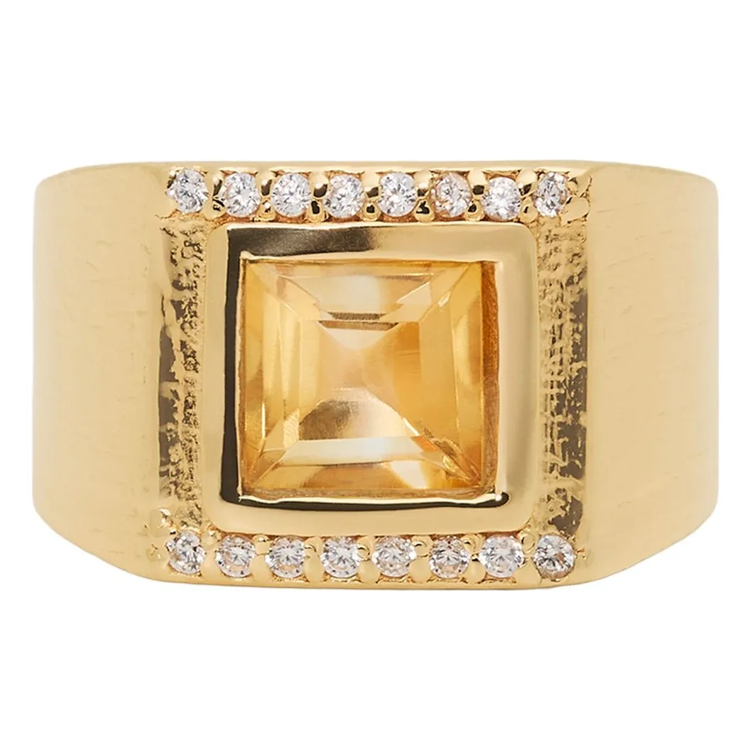Irene D'arloz Citrine Ring 02