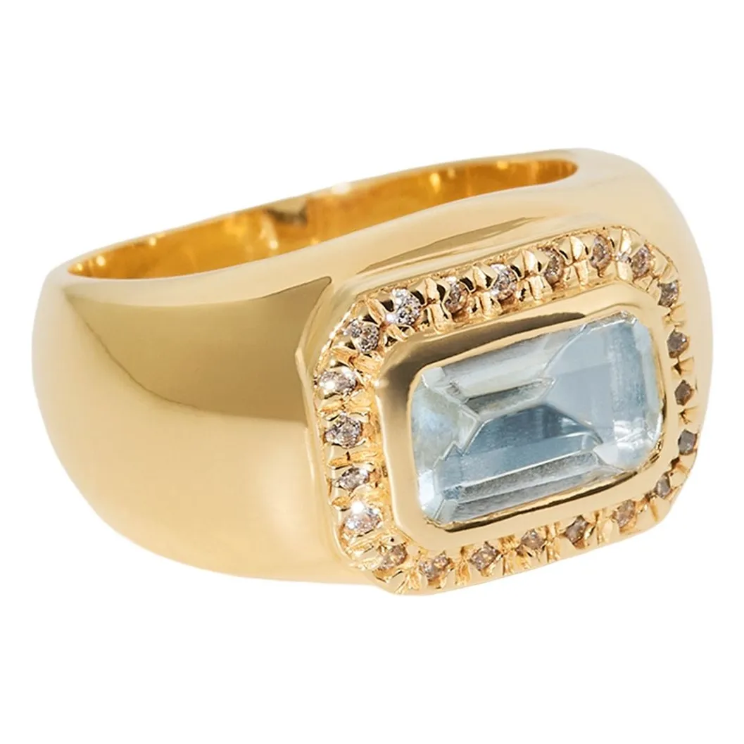 Irene D'arloz Aquamarine Ring 01