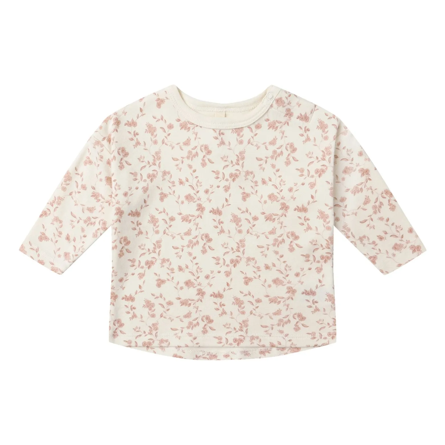 Quincy Mae Ivory Organic Cotton T-Shirt