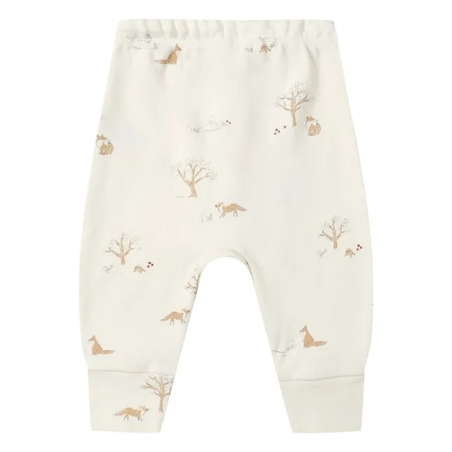 Pantalon Renards Coton Bio | Ivoire
