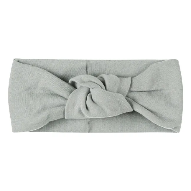 Organic cotton headband | Grey blue