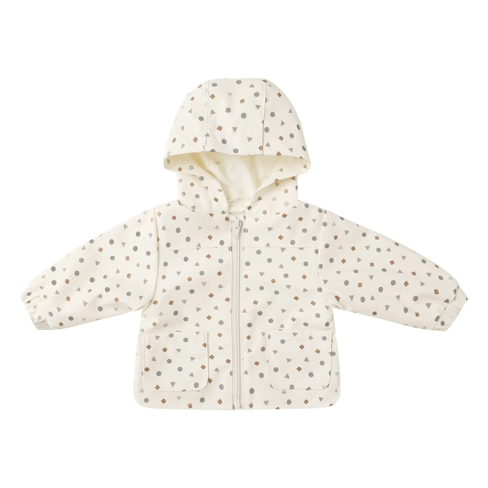 Quincy Mae Ivory Recycled Fiber Geometric Wax