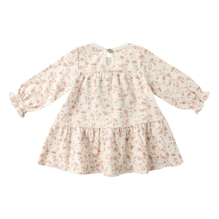Organic Cotton Flower Dress | Ivory- Product image n°3