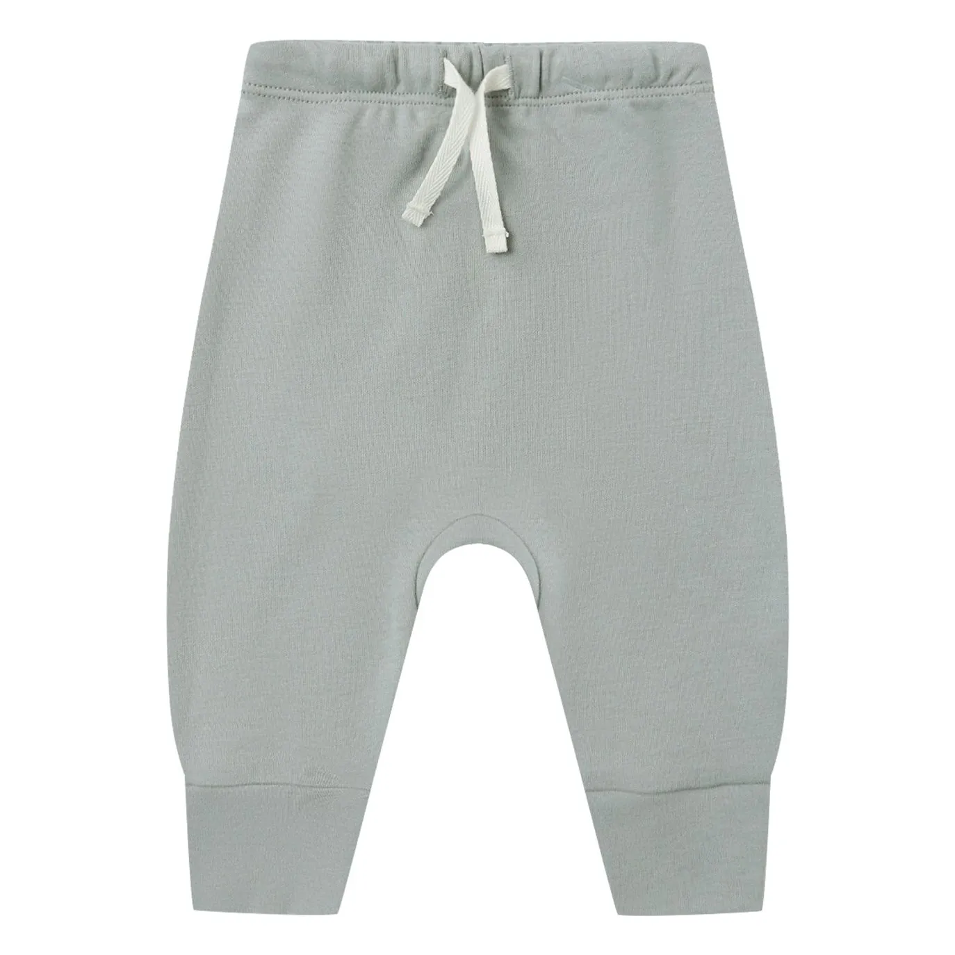 Quincy Mae Grey Blue Organic Cotton Pants