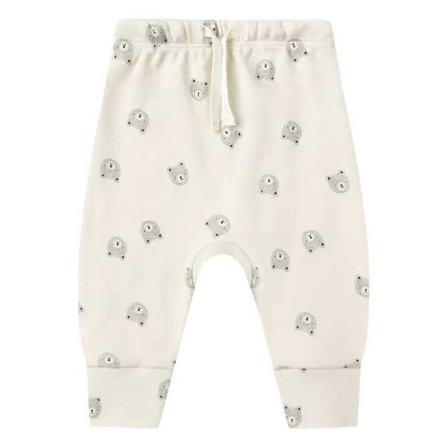 Pantalon Ours Coton Bio | Ecru