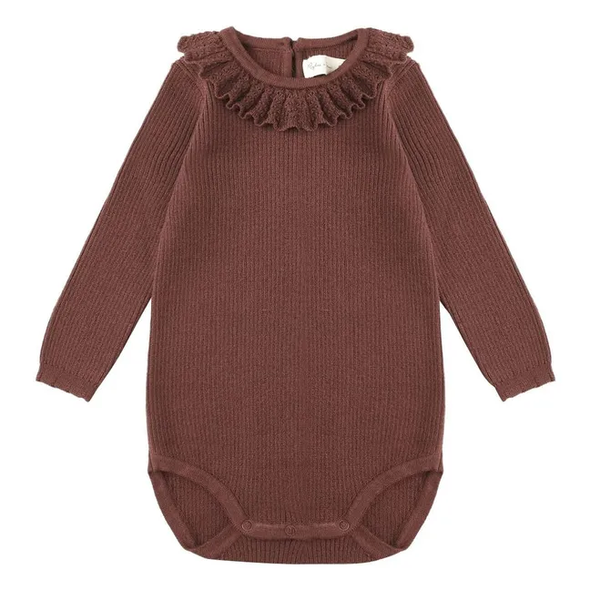 Body Pointelle | Bordeaux