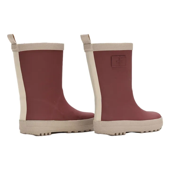 Rain Boots | Burgundy- Product image n°1