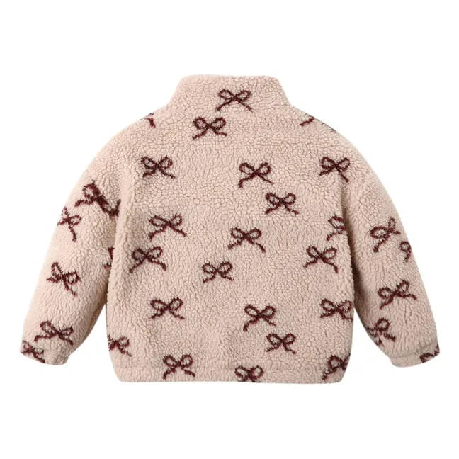 Coco Sherpa jacket | Pink