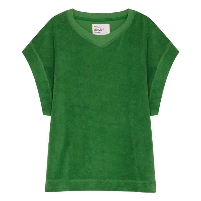 T-Shirt Dede Frottee Bio-Baumwolle | Grün