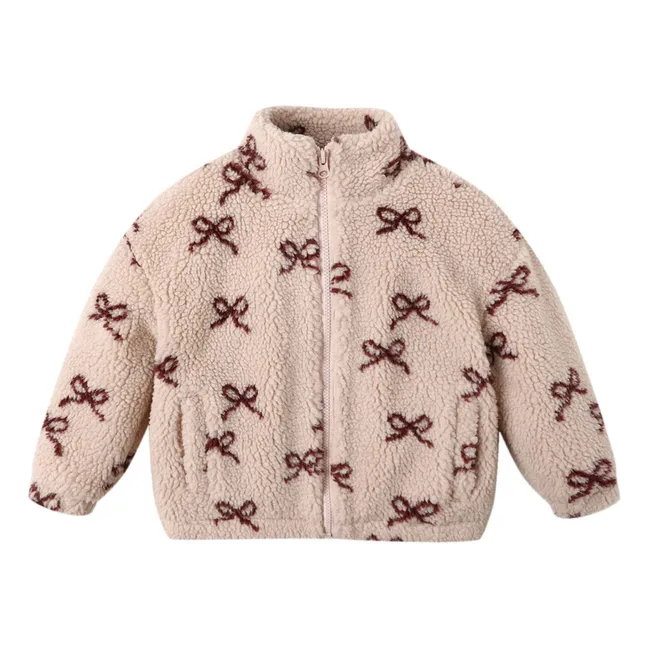 Coco Sherpa jacket | Pink