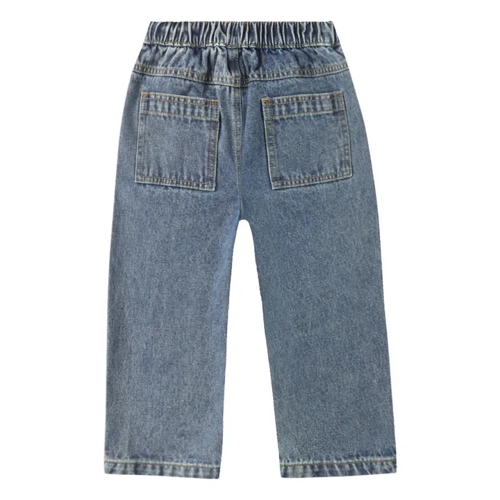 Pantalon Denim Baggy | Bleu- Image produit n°3